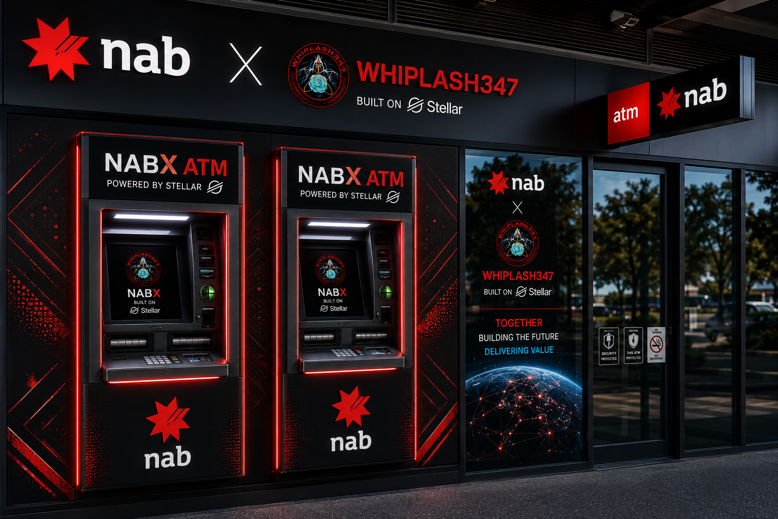NABXATM storefront with NAB and WHIPLASH347 branding